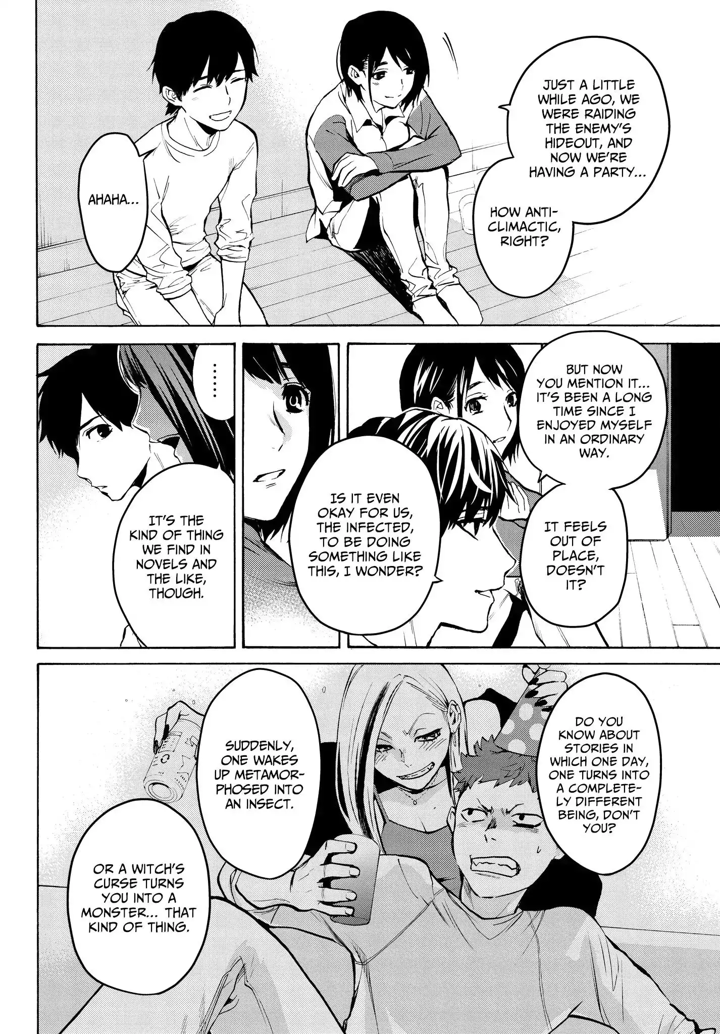 Konya wa Tsuki ga Kirei Desu ga, Toriaezu Shi ne Chapter 24 22